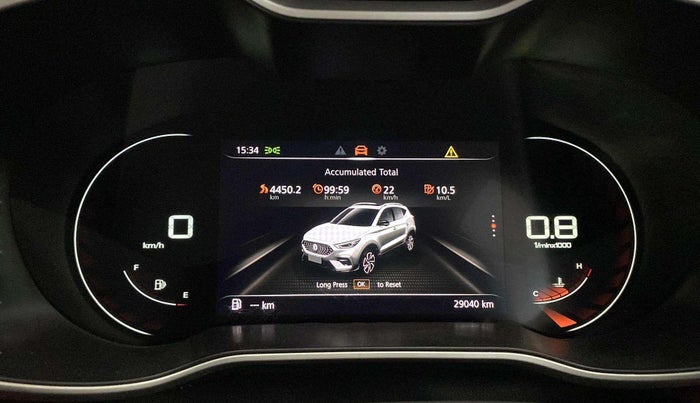 2022 MG ASTOR SHARP 1.5 MT, Petrol, Manual, 28,989 km, Odometer Image