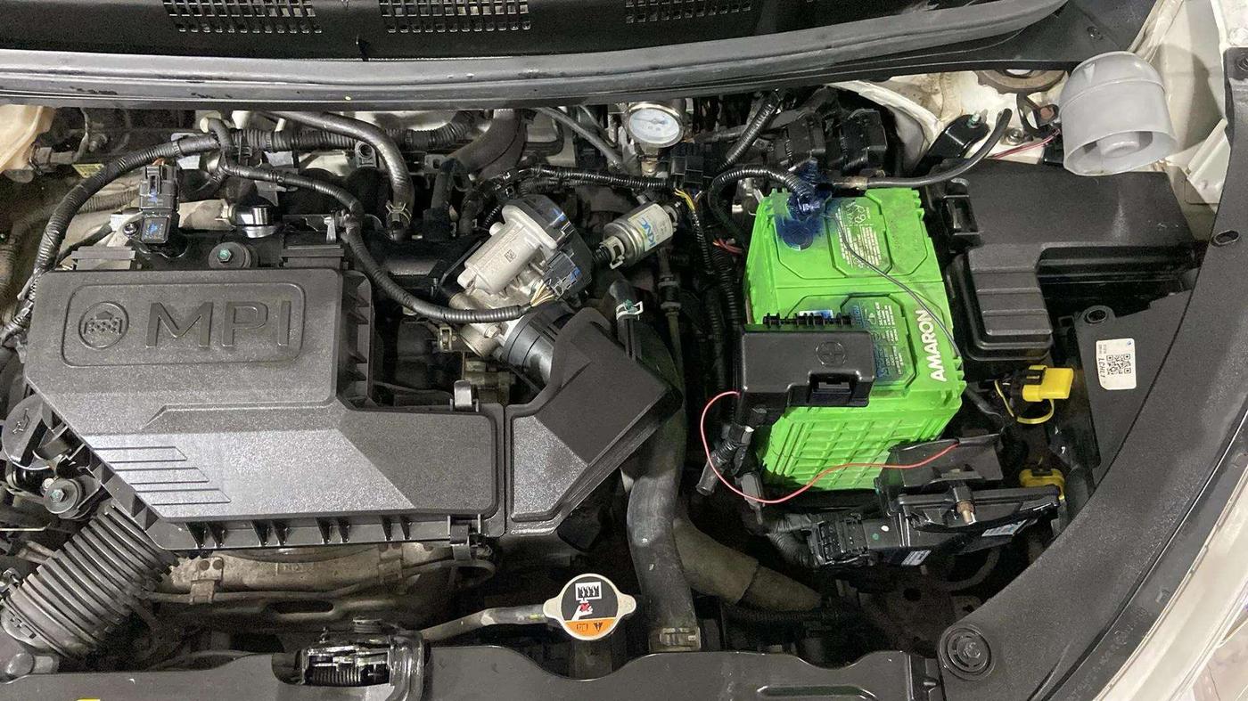2019 Hyundai NEW SANTRO MAGNA CNG, CNG, Manual, 32,831 km, Engine View - Left