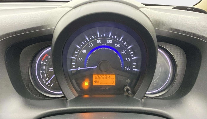 2016 Honda Brio S MT, Petrol, Manual, 1,02,329 km, Odometer Image
