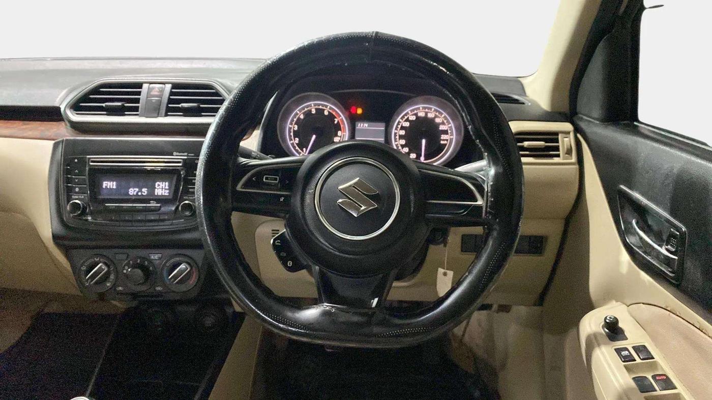 2017 Maruti Dzire VXI, Petrol, Manual, 31,407 km, Steering Wheel Close Up