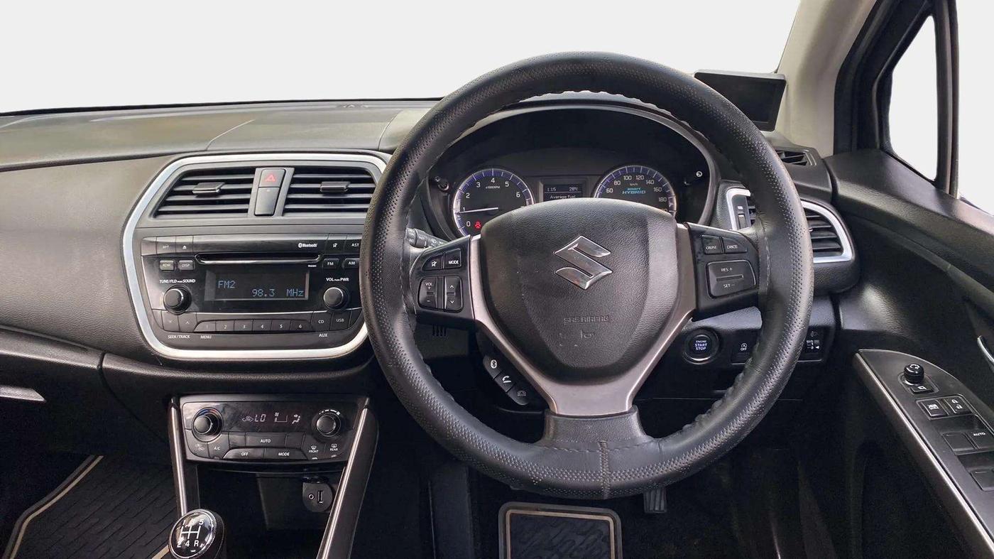 2020 Maruti S Cross DELTA 1.5, Petrol, Manual, 22,914 km, Steering Wheel Close Up