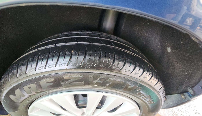 2017 Maruti Baleno DELTA CVT PETROL 1.2, Petrol, Automatic, 52,495 km, Left Rear Tyre Tread