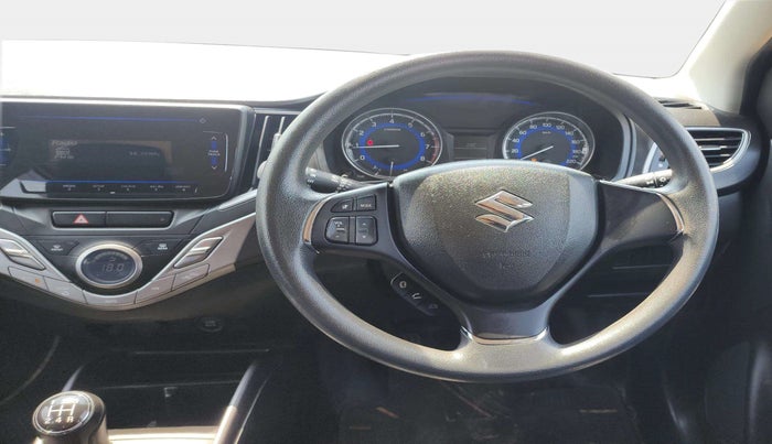 2017 Maruti Baleno DELTA CVT PETROL 1.2, Petrol, Automatic, 52,495 km, Steering Wheel Close Up