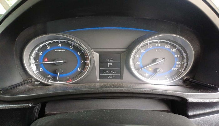 2017 Maruti Baleno DELTA CVT PETROL 1.2, Petrol, Automatic, 52,495 km, Odometer Image
