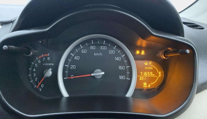 2017 Maruti Celerio VXI CNG, CNG, Manual, 71,646 km, Odometer Image
