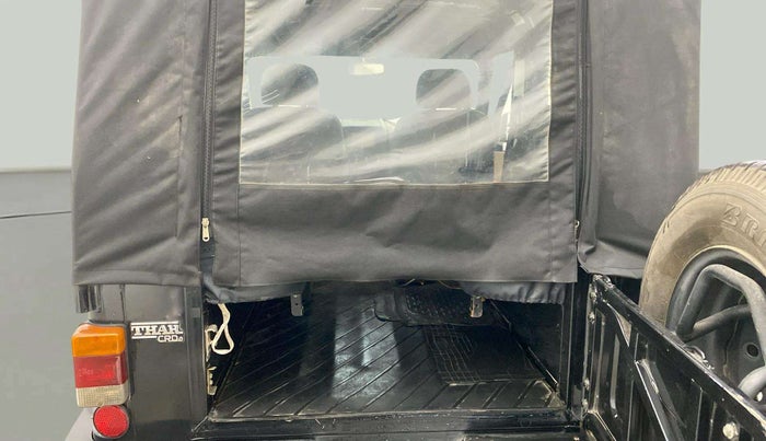 2018 Mahindra Thar CRDE 4X4 AC, Diesel, Manual, 68,043 km, Boot Inside