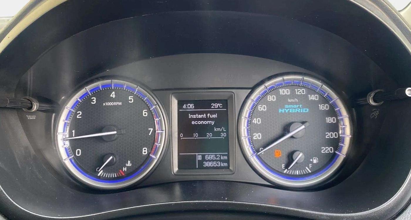2022 Maruti S Cross ALPHA 1.5, Petrol, Manual, 38,674 km, Odometer Image