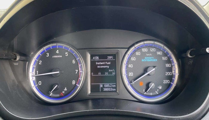 2022 Maruti S Cross ALPHA 1.5, Petrol, Manual, 38,600 km, Odometer Image
