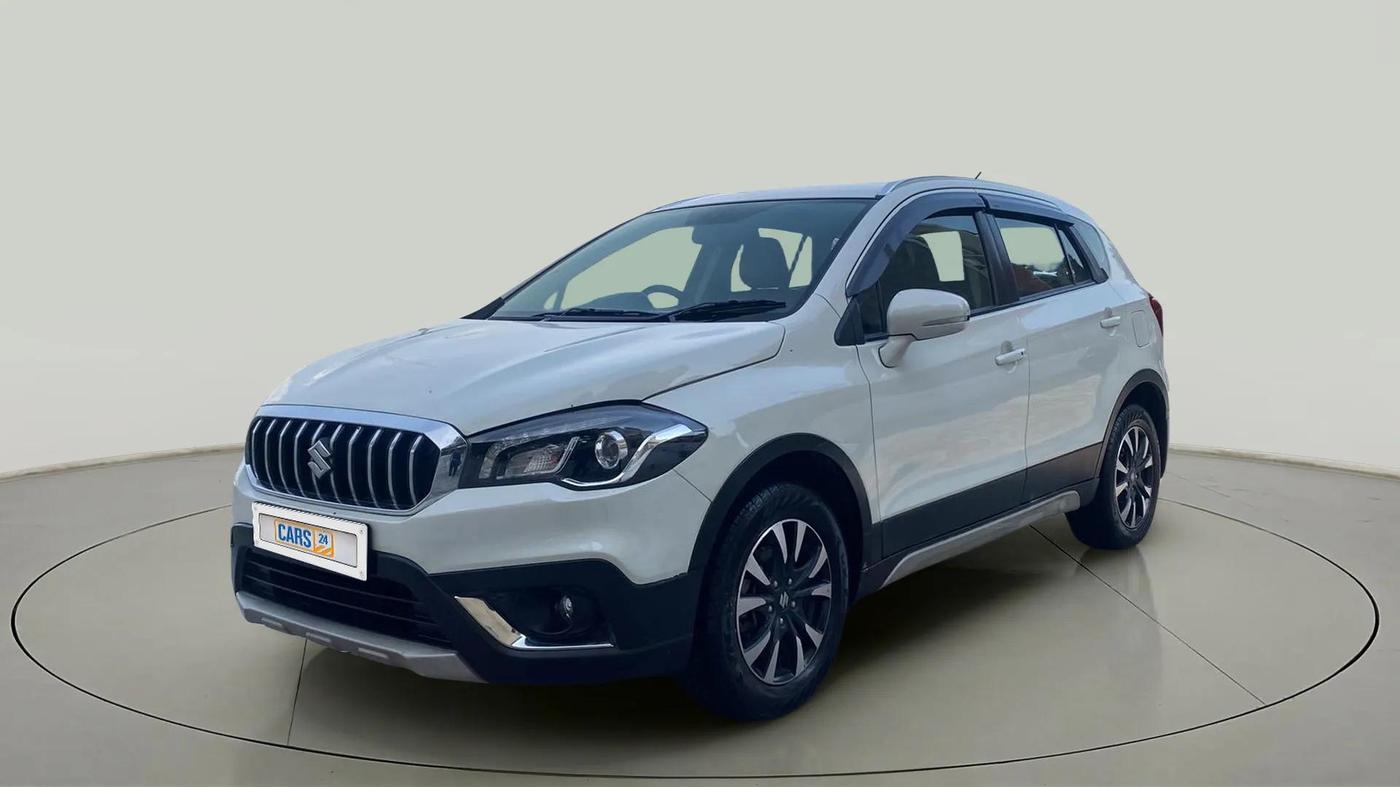 2022 Maruti S Cross ALPHA 1.5, Petrol, Manual, 38,674 km, Left Front Diagonal