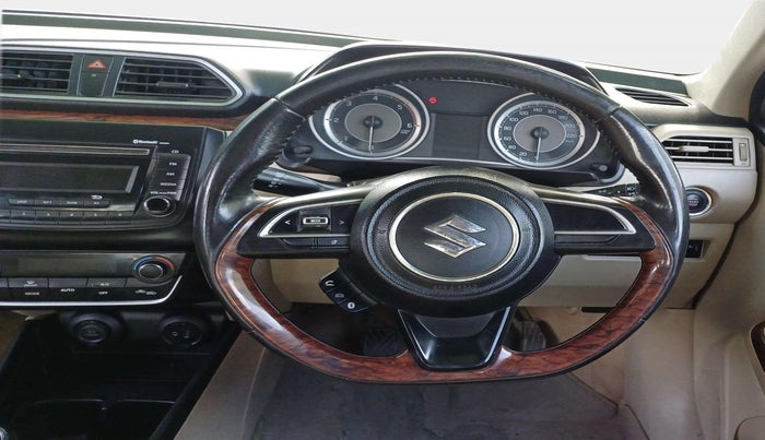 2018 Maruti Dzire ZDI, Diesel, Manual, 86,234 km, Steering Wheel Close Up