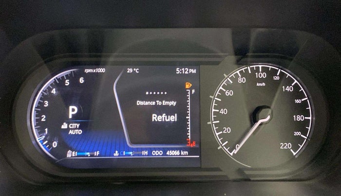 2020 Tata Harrier XZA PLUS 2.0L, Diesel, Automatic, 45,068 km, Odometer Image