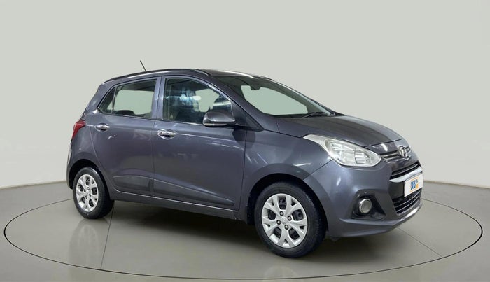 2014 Hyundai Grand i10 SPORTZ 1.2 KAPPA VTVT, Petrol, Manual, 20,932 km, Right Front Diagonal