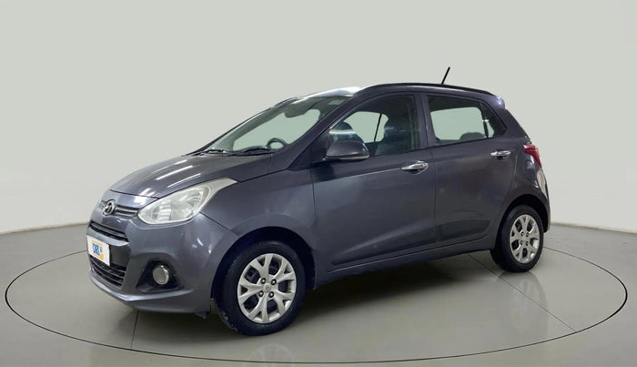 2014 Hyundai Grand i10 SPORTZ 1.2 KAPPA VTVT, Petrol, Manual, 20,932 km, Left Front Diagonal