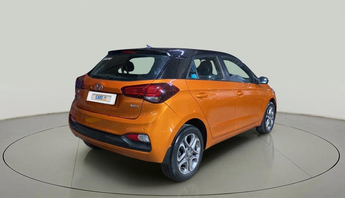 2018 Hyundai Elite i20 ASTA 1.2 DUAL TONE, Petrol, Manual, 47,240 km, Right Back Diagonal