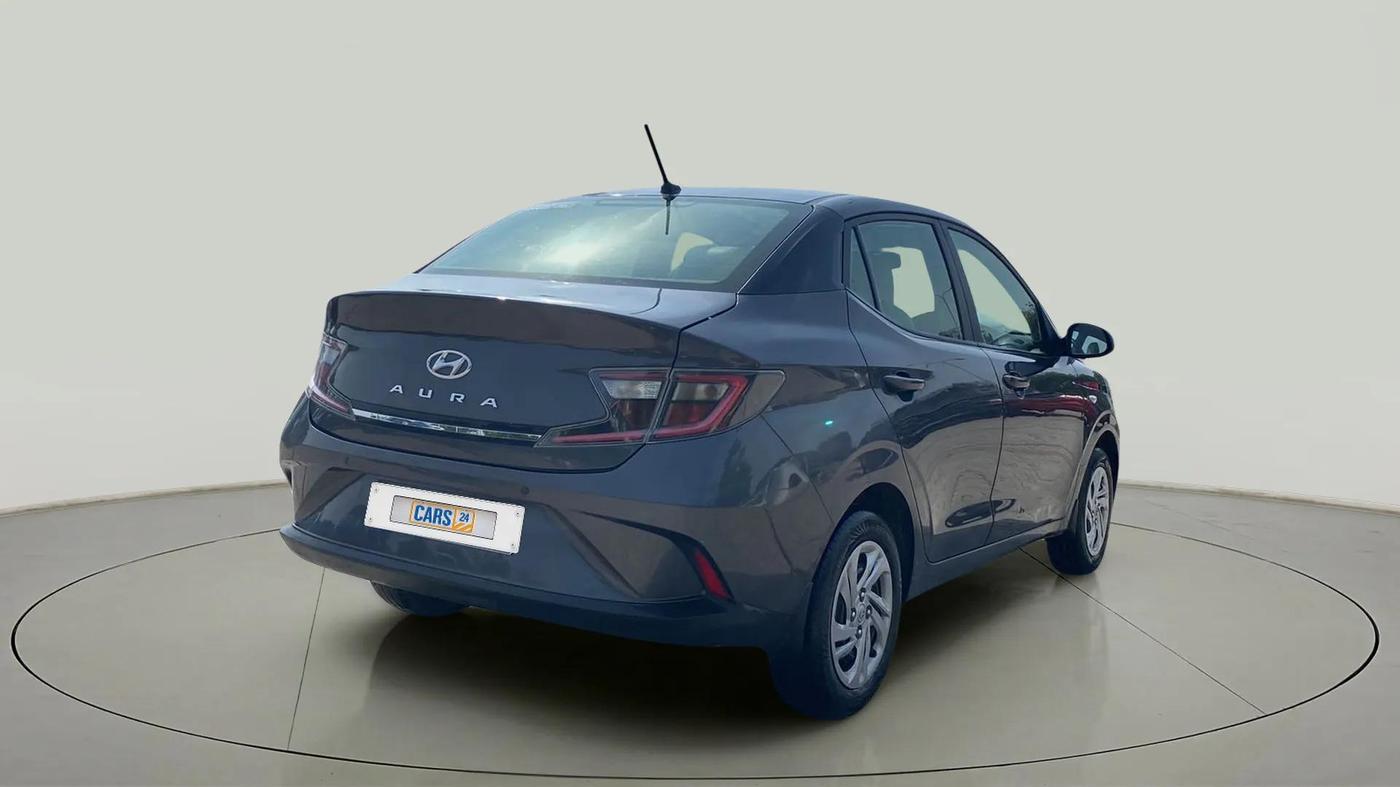 2020 Hyundai AURA S 1.2, Petrol, Manual, 30,047 km, Right Back Diagonal