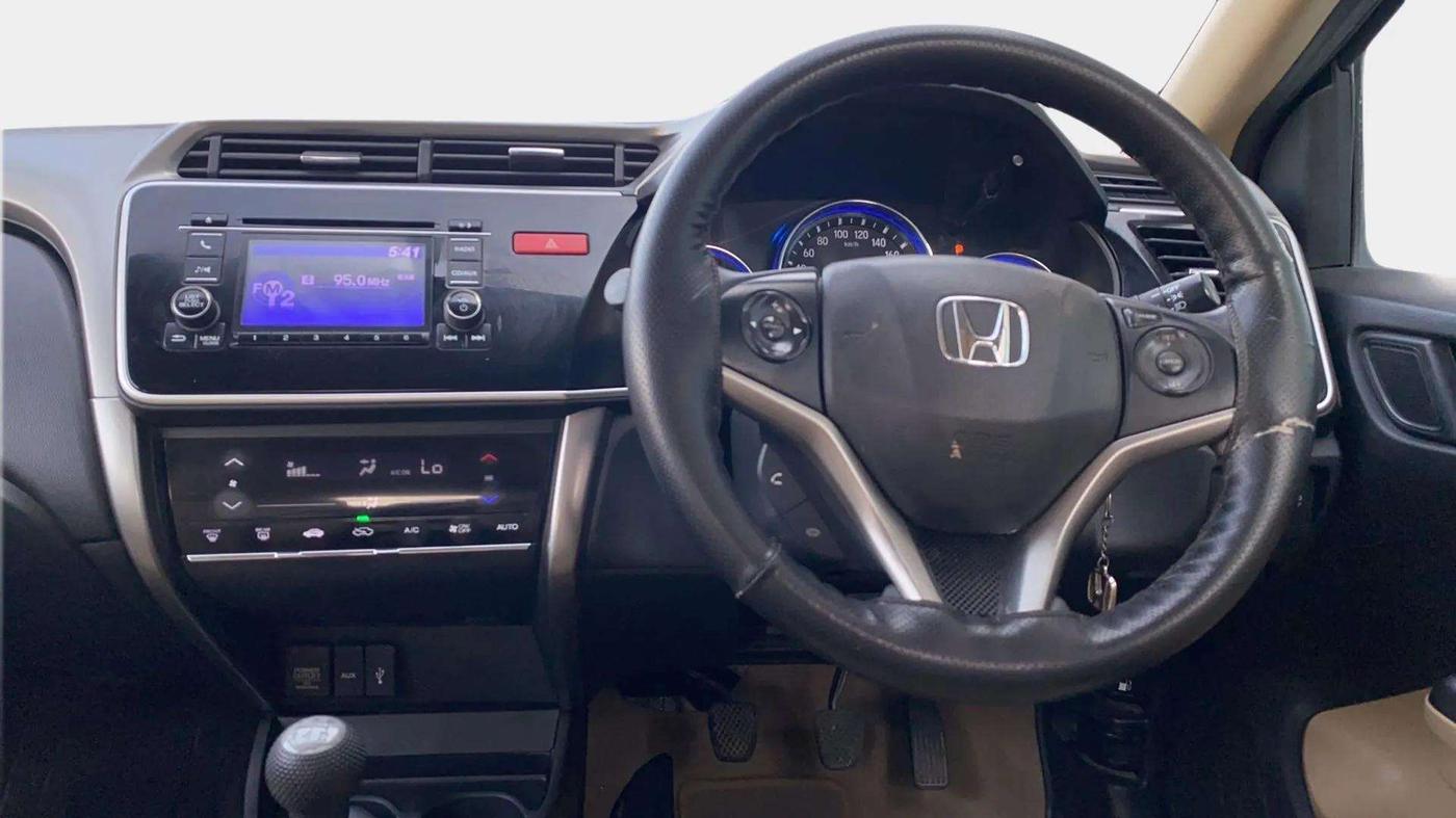 2015 Honda City 1.5L I-VTEC V MT, Petrol, Manual, 46,558 km, Steering Wheel Close Up