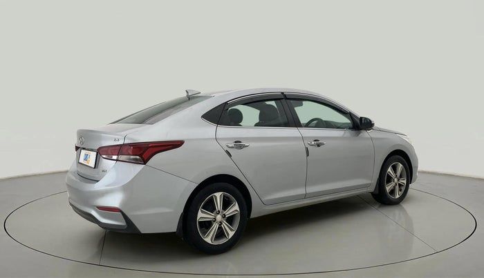 2019 Hyundai Verna 1.6 VTVT SX (O) AT, Petrol, Automatic, 1,00,603 km, Right Back Diagonal