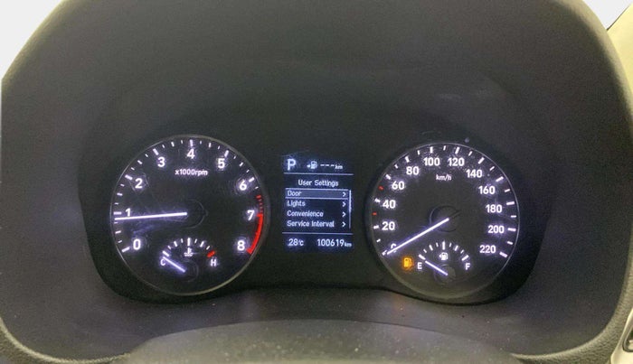 2019 Hyundai Verna 1.6 VTVT SX (O) AT, Petrol, Automatic, 1,00,603 km, Odometer Image