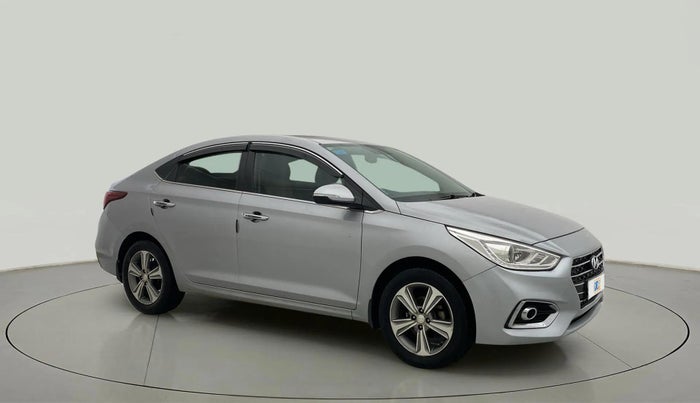 2019 Hyundai Verna 1.6 VTVT SX (O) AT, Petrol, Automatic, 1,00,603 km, Right Front Diagonal