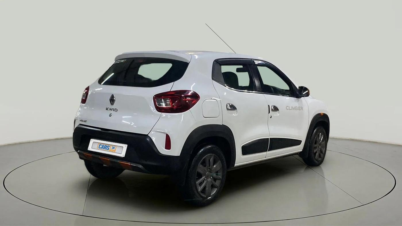 2021 Renault Kwid CLIMBER 1.0 (O), Petrol, Manual, 51,813 km, Right Back Diagonal