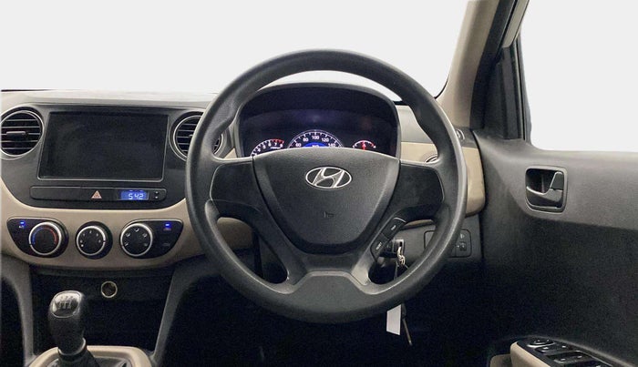 2015 Hyundai Grand i10 MAGNA 1.2 KAPPA VTVT, Petrol, Manual, 47,545 km, Steering Wheel Close Up