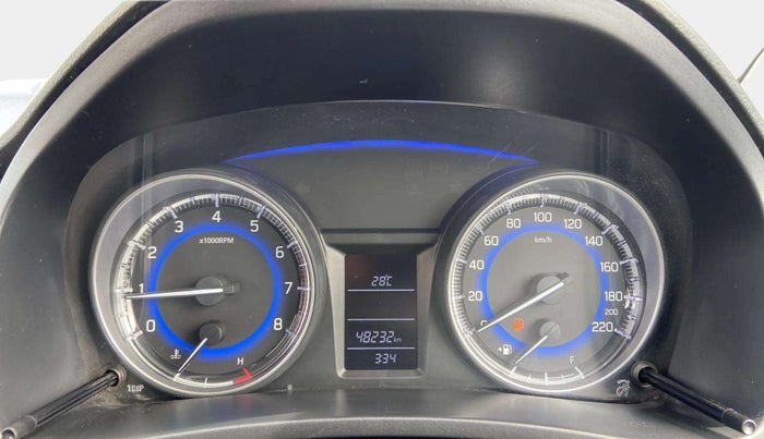 2018 Maruti Baleno DELTA PETROL 1.2, Petrol, Manual, 48,214 km, Odometer Image