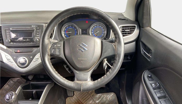 2018 Maruti Baleno DELTA PETROL 1.2, Petrol, Manual, 48,214 km, Steering Wheel Close Up