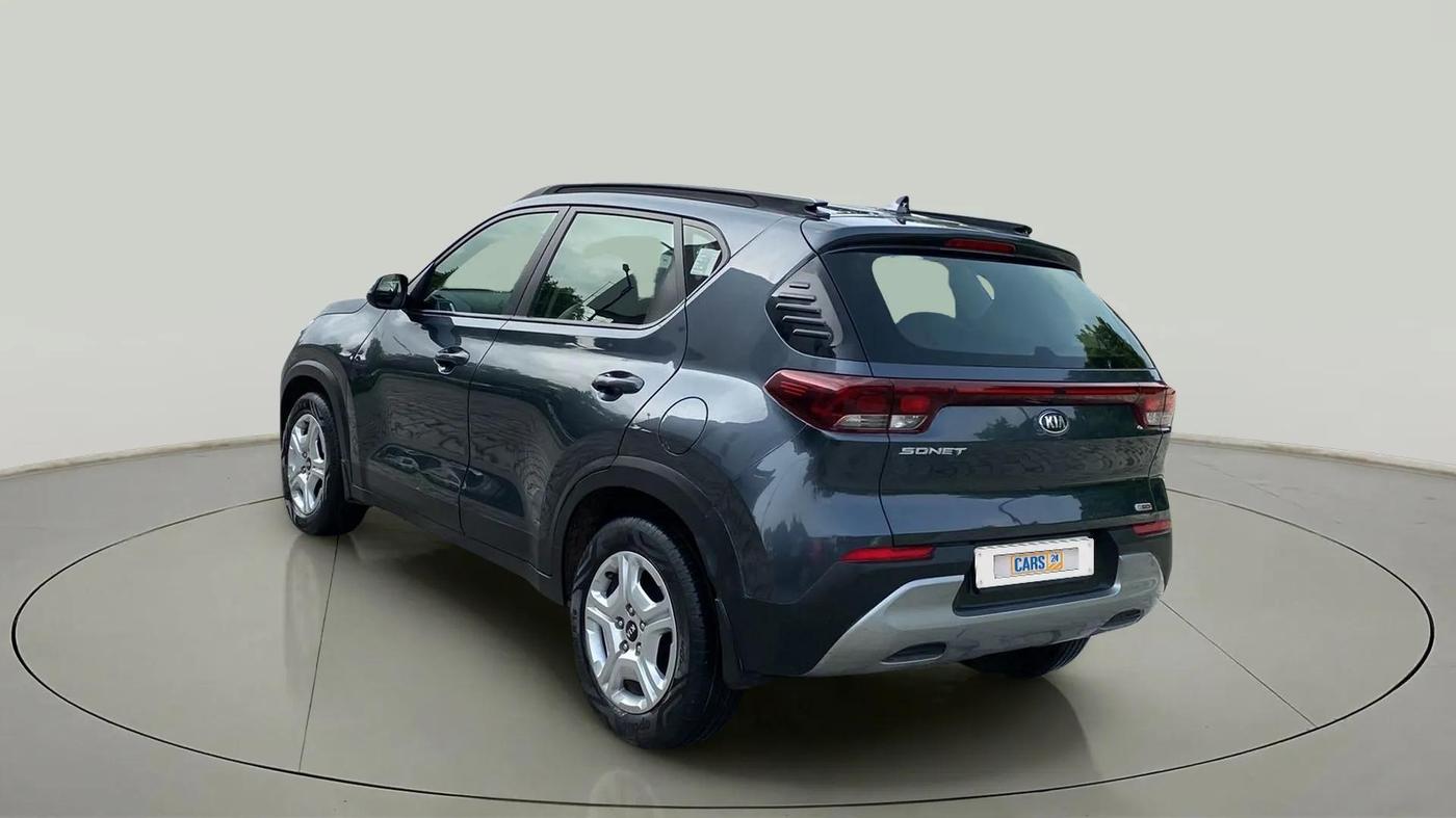 2020 KIA SONET HTK PLUS 1.0 DCT, Petrol, Automatic, 56,345 km, Left Back Diagonal