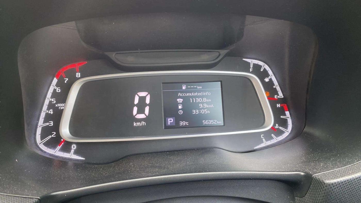 2020 KIA SONET HTK PLUS 1.0 DCT, Petrol, Automatic, 56,345 km, Odometer Image