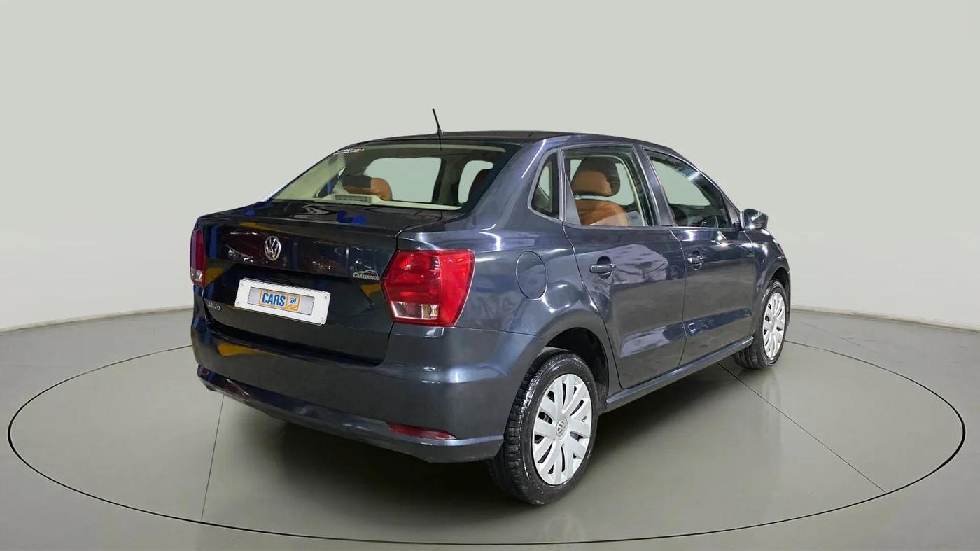 2017 Volkswagen Ameo COMFORTLINE PLUS 1.2L, Petrol, Manual, 70,456 km, Right Back Diagonal