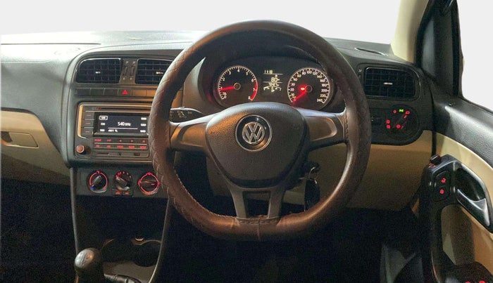 2017 Volkswagen Ameo COMFORTLINE PLUS 1.2L, Petrol, Manual, 70,422 km, Steering Wheel Close Up