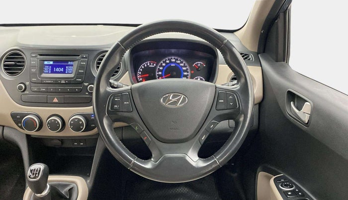 2015 Hyundai Grand i10 ASTA 1.2 KAPPA VTVT, Petrol, Manual, 60,712 km, Steering Wheel Close Up
