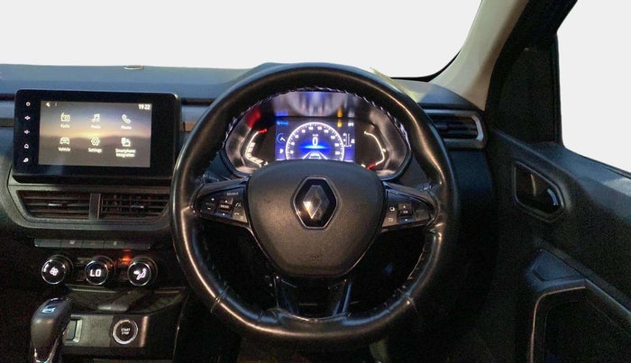 2021 Renault Kiger RXZ AMT DUAL TONE, Petrol, Automatic, 35,071 km, Steering Wheel Close Up
