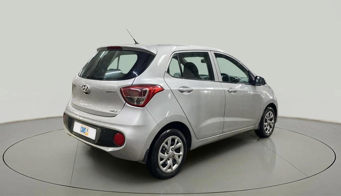 2017 Hyundai Grand i10 SPORTZ 1.2 KAPPA VTVT, Petrol, Manual, 25,841 km, Right Back Diagonal