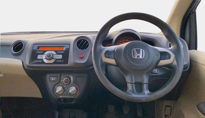 2013 Honda Amaze 1.2L I-VTEC S, Petrol, Manual, 94,685 km, Steering Wheel Close Up