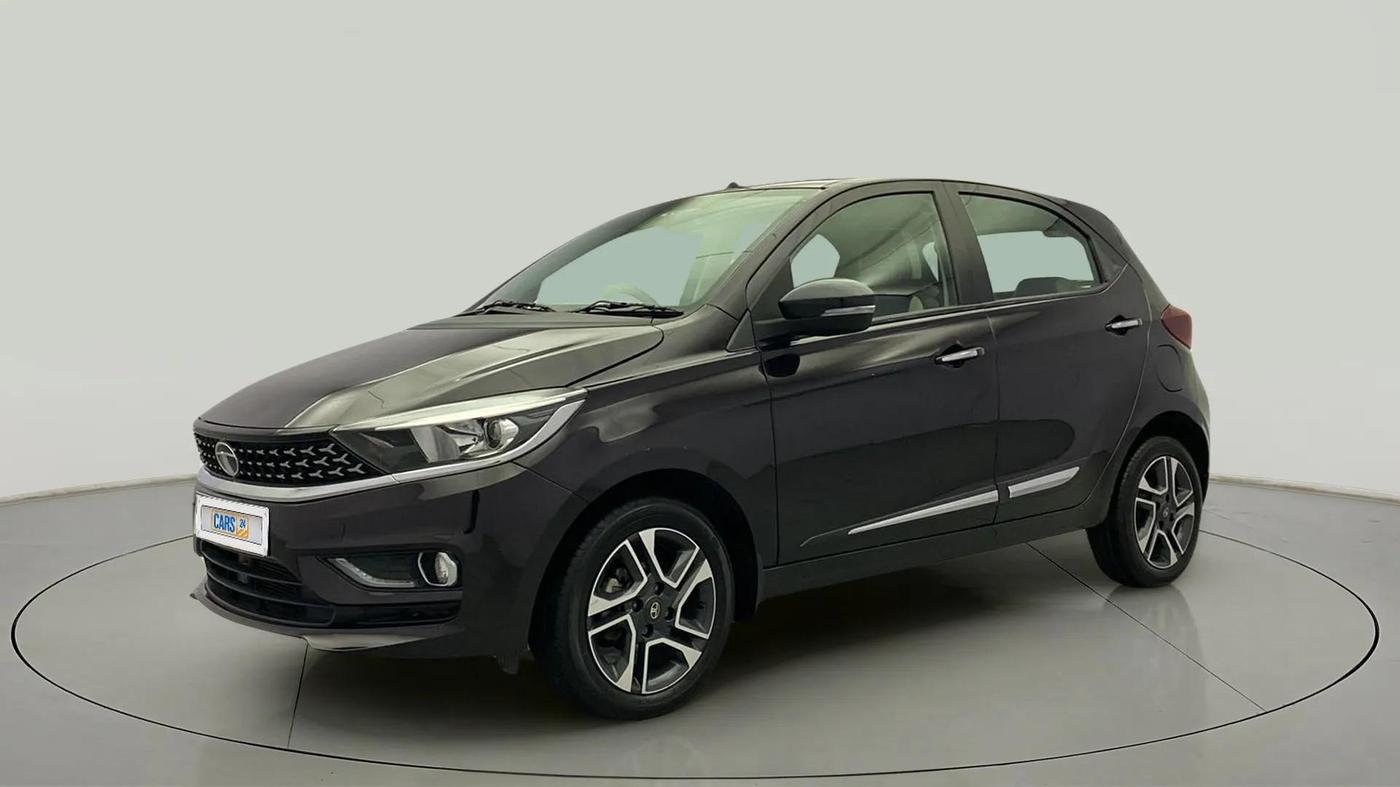 2023 Tata Tiago XZA PLUS PETROL, Petrol, Automatic, 12,674 km, Left Front Diagonal