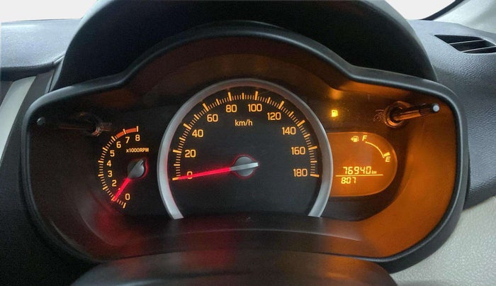 2016 Maruti Celerio ZXI, Petrol, Manual, 76,920 km, Odometer Image