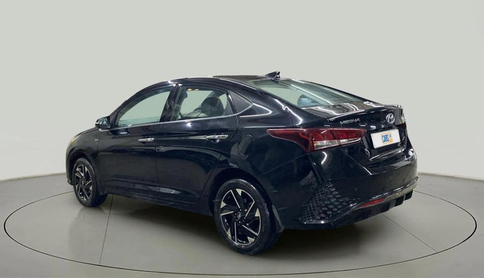 2020 Hyundai Verna SX (O) 1.0 TURBO DCT, Petrol, Automatic, 28,715 km, Left Back Diagonal
