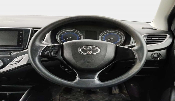 2019 Toyota Glanza G ISG, Petrol, Manual, 87,244 km, Steering Wheel Close Up