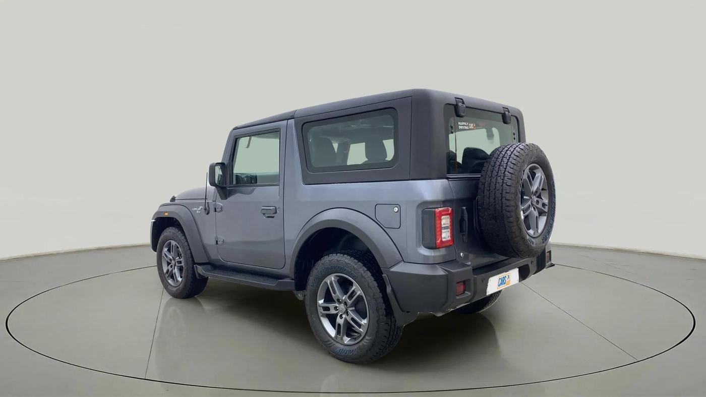 2024 Mahindra Thar LX P 2WD AT HT, Petrol, Automatic, 3,479 km, Left Back Diagonal