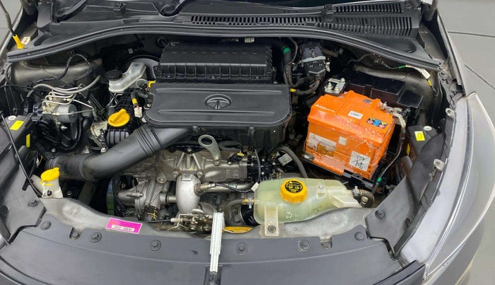 2021 Tata Tiago XZ PLUS PETROL, Petrol, Manual, 11,073 km, Engine View - Left