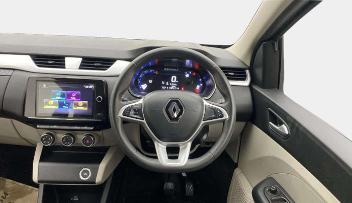 2023 Renault TRIBER RXZ AMT DUAL TONE, Petrol, Automatic, 31,074 km, Steering Wheel Close Up