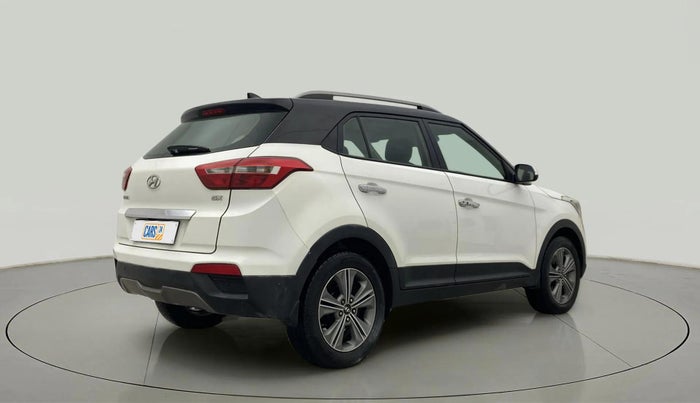 2018 Hyundai Creta SX PLUS 1.6 PETROL DUAL TONE, Petrol, Manual, 60,431 km, Right Back Diagonal