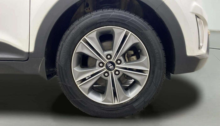 2018 Hyundai Creta SX PLUS 1.6 PETROL DUAL TONE, Petrol, Manual, 60,431 km, Right Front Wheel