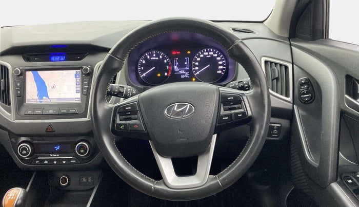 2018 Hyundai Creta SX PLUS 1.6 PETROL DUAL TONE, Petrol, Manual, 60,431 km, Steering Wheel Close Up