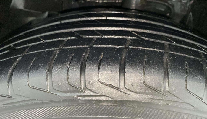 2023 Tata NEXON XZA PLUS (O) PETROL, Petrol, Automatic, 25,044 km, Left Front Tyre Tread