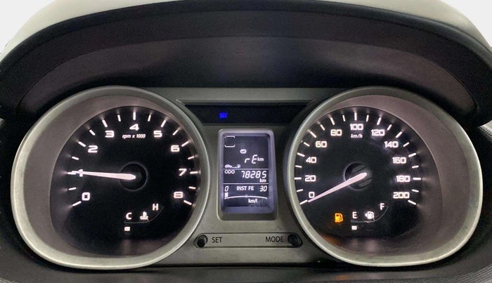 2016 Tata Tiago XZ PETROL, Petrol, Manual, 78,273 km, Odometer Image
