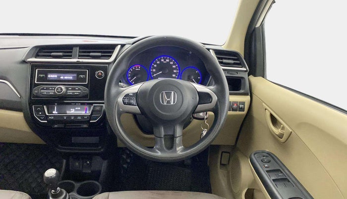 2016 Honda Amaze 1.2L I-VTEC S, CNG, Manual, 70,196 km, Steering Wheel Close Up