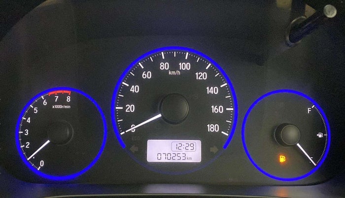 2016 Honda Amaze 1.2L I-VTEC S, CNG, Manual, 70,196 km, Odometer Image