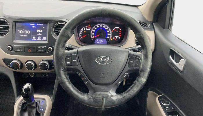 2018 Hyundai Grand i10 SPORTZ AT 1.2 KAPPA VTVT, Petrol, Automatic, 42,510 km, Steering Wheel Close Up